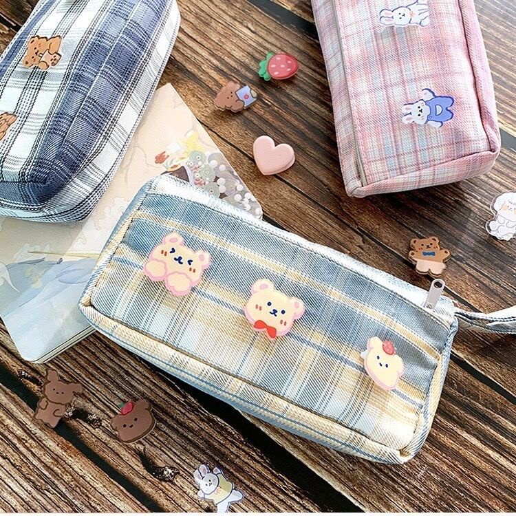 Túi Đựng Bút Thiết Kế Đơn Giản Thời Trang Theo Phong Cách Nhật Hàn Ốp