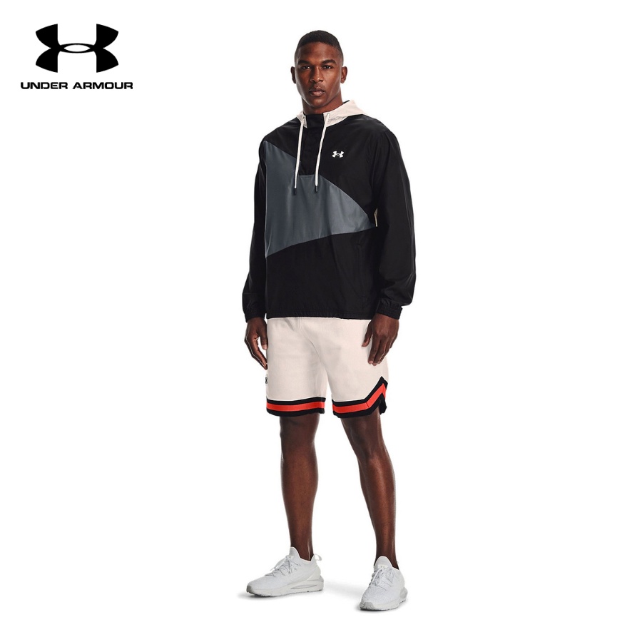 Áo khoác hoodie tay dài có nón thể thao nam Under Armour Woven Crest Anorak - 1361614-001