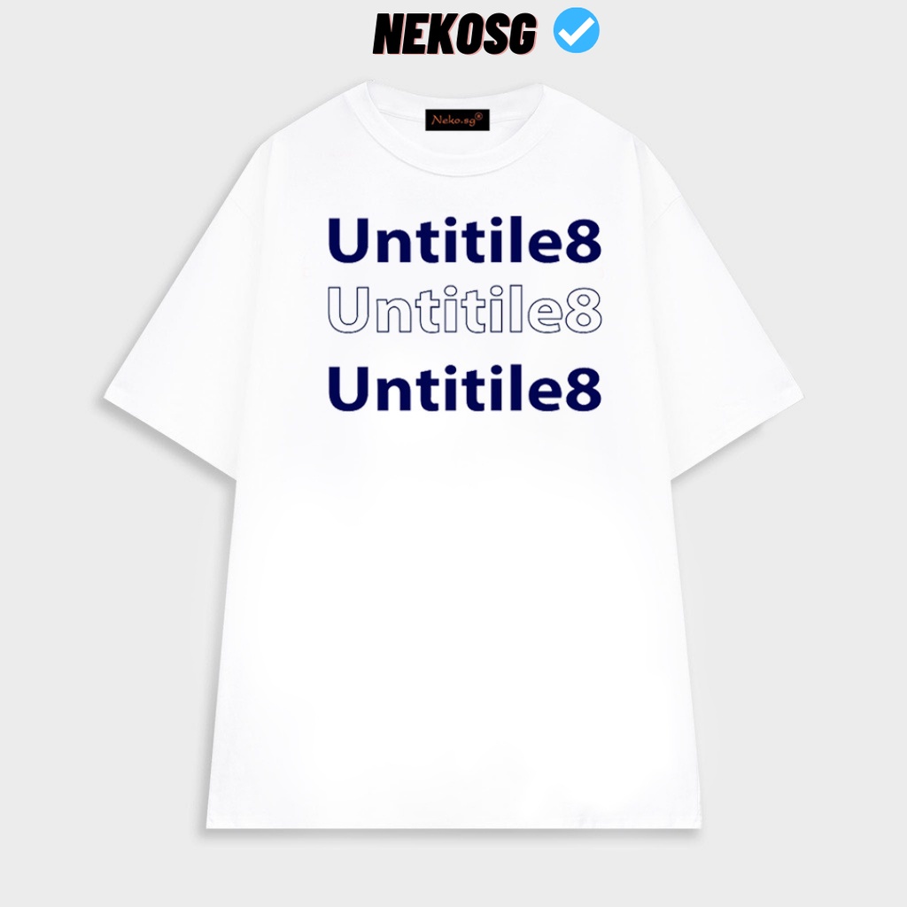 Áo thun tay lỡ Unisex NEKO.SG, áo phông form rộng HT19