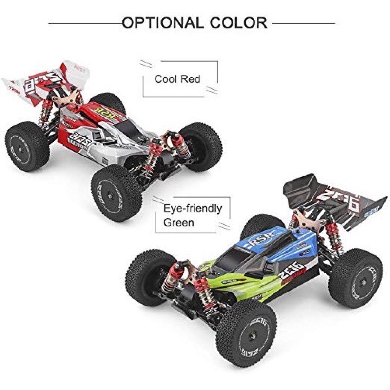 WLTOYS 144001 - Xe ô tô địa hình điều khiển từ xa tốc độ cao Xe Wltoys XK 144001 4WD 1/14 60km/h 2.4Ghz
