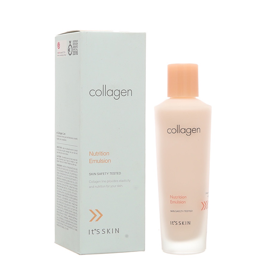 [Tem Chính Hãng] Nước hoa hồng ngăn ngừa lão hóa da It's Skin Collagen Nutrition Toner Hàn Quốc 150ml