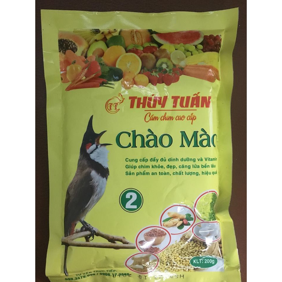 Hanpet.GV- Cám chim- thức ăn chim CHÀO MÀO THÚY TUẤN(- 224)- cám dành cho chim cảnh