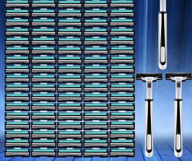 COMBO siêu rẻ 2 bàn cạo + 60 lưỡi kép