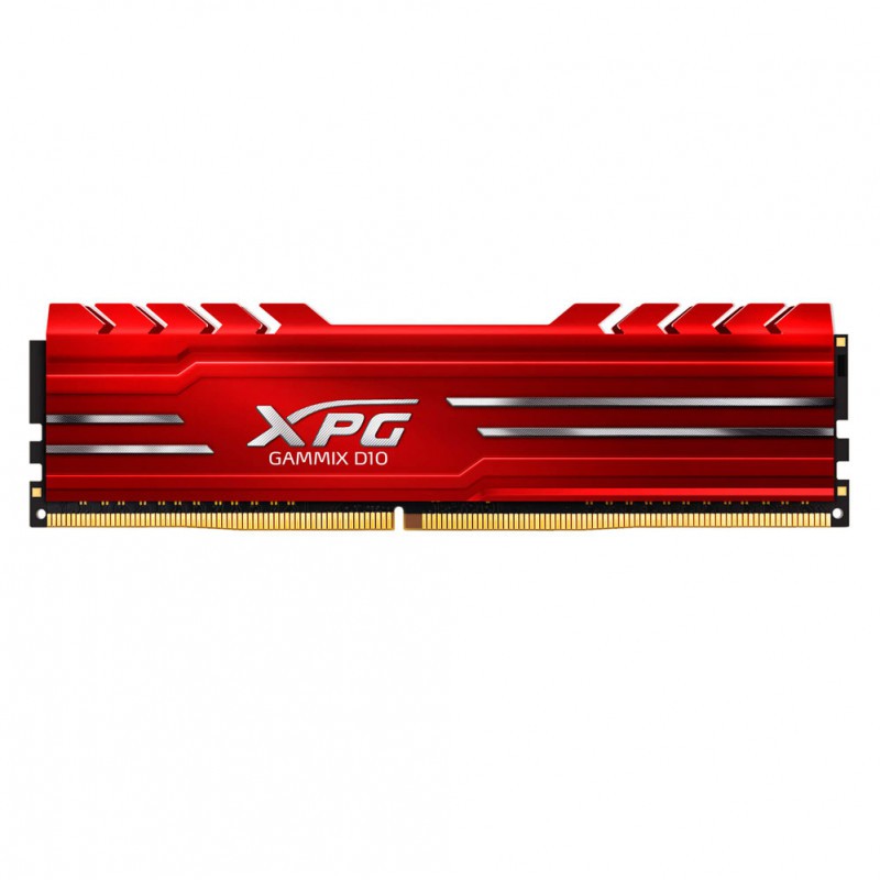 RAM MÁY TÍNH ADATA DDR4 XPG GAMMIX D10 8GB Bus 3000 RED - Hàng Chính Hãng