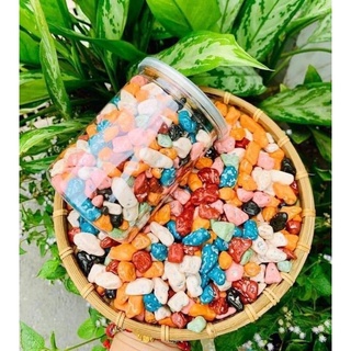 (HÀNG MỚI 24.01.2021)Kẹo sỏi đá nhân Socola