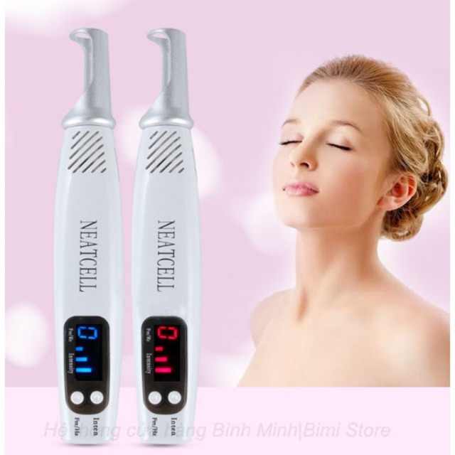 Máy xoá xăm, xoá nám, tàn nhang, nốt ruồi Laser mini NEATCELL, Xoá xăm Tatoo chân mày chuyên dụng