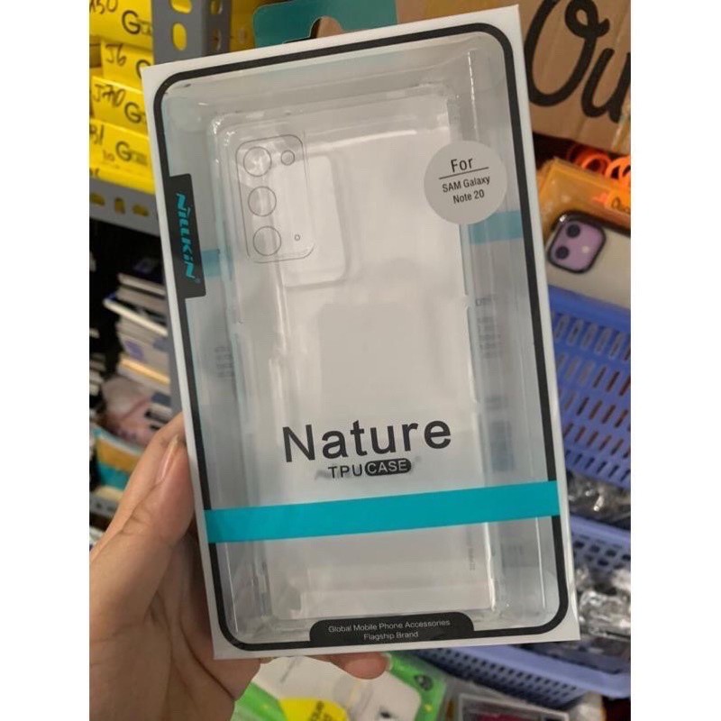 Ốp Nillkin Nature TPU silicon SS  Note20/ Note 20 Ultra