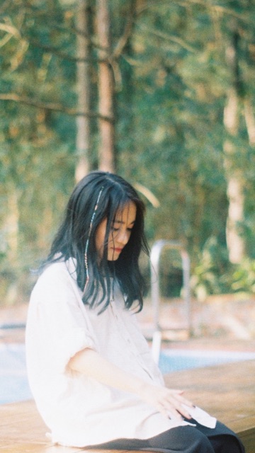 Hairwrap đeo tóc sắc màu bohemian vintage đính kèm lông vũ hạt gỗ