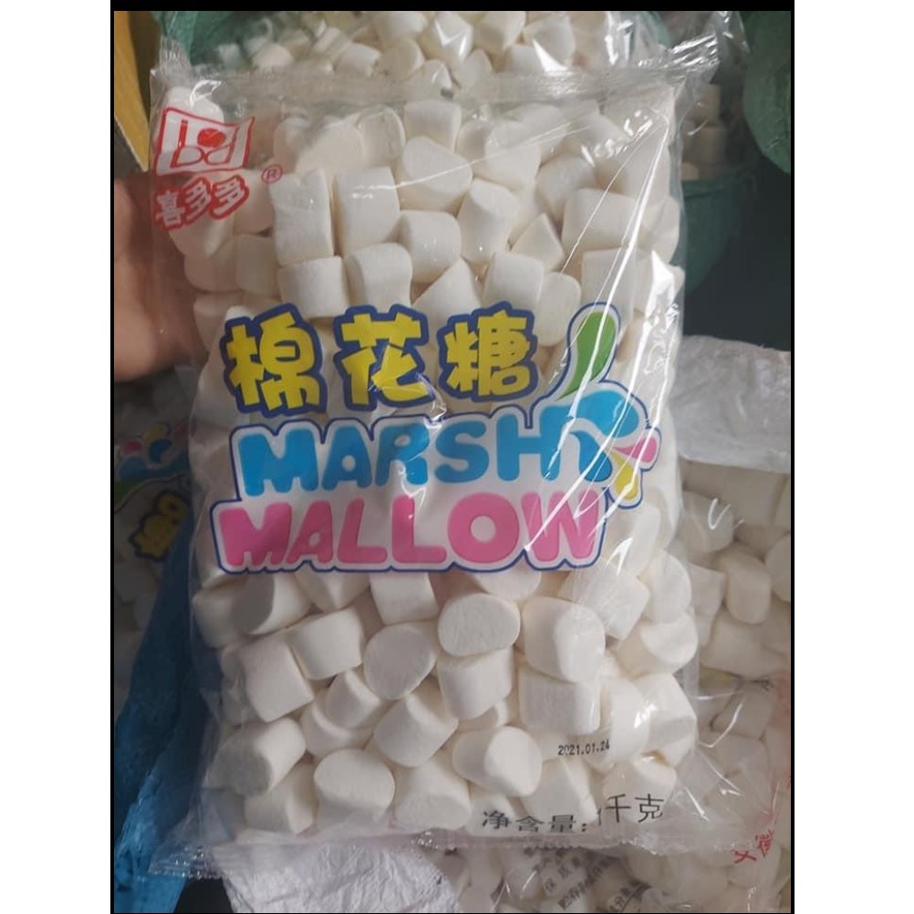 Kẹo Marsh Mallow trắng 1kg