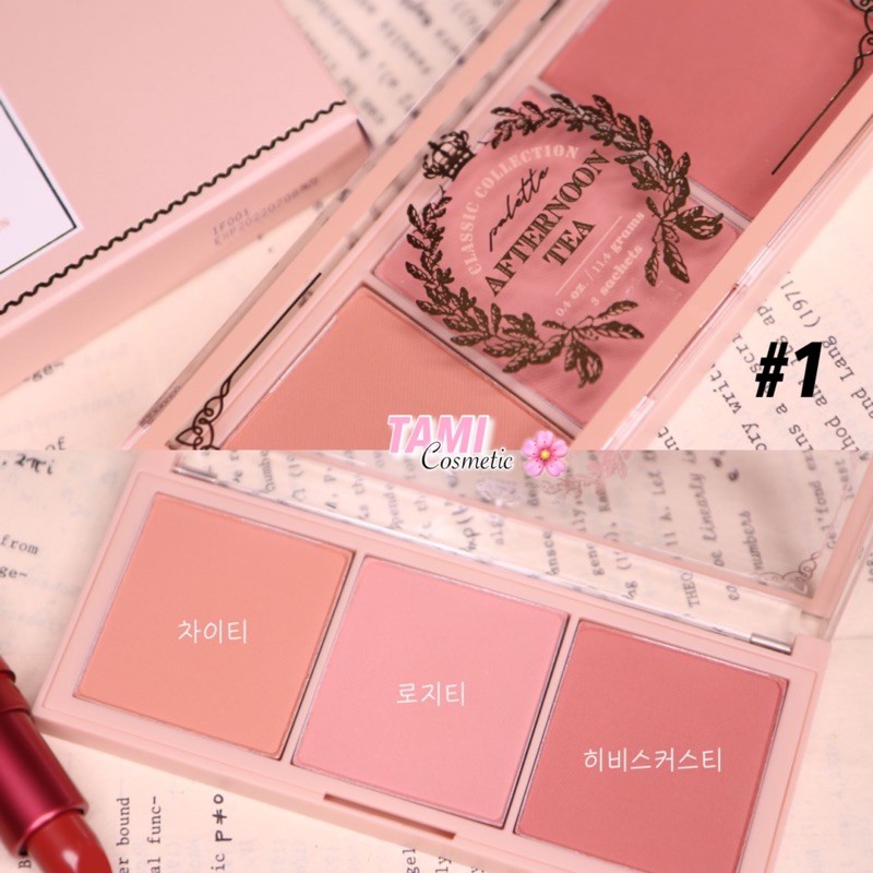 Má Hồng I'm Meme l'm Afternoon Tea Blusher Palette