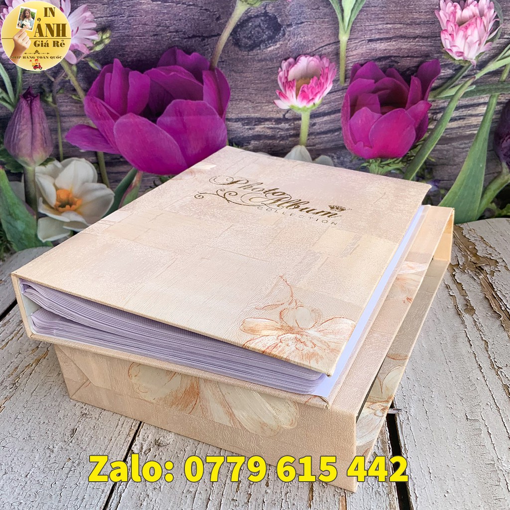 Album đựng 200 ảnh 13x18 có hộp | BigBuy360 - bigbuy360.vn