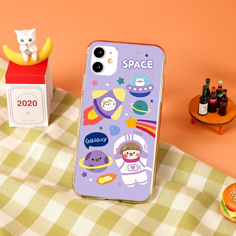 Ốp điện thoại TPU Gấu Space 6 6S 6Plus 6S Plus 7 8 7Plus 8Plus X XSMax 11 ProMax XR - Xưởng Ốp Việt Nam M803 | BigBuy360 - bigbuy360.vn