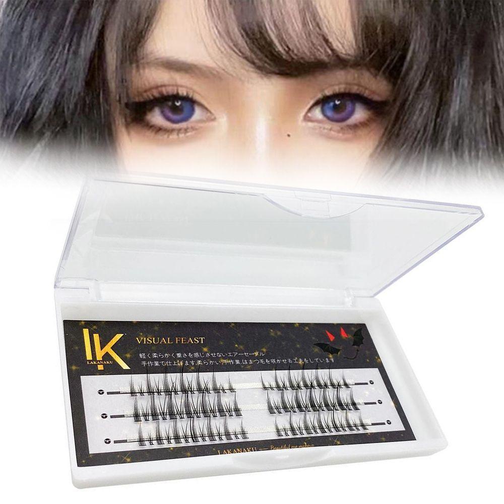 OCEANMAP Lông Mi Giả Cong Dày Hóa Trang Thần Tiên Không Phai Màu