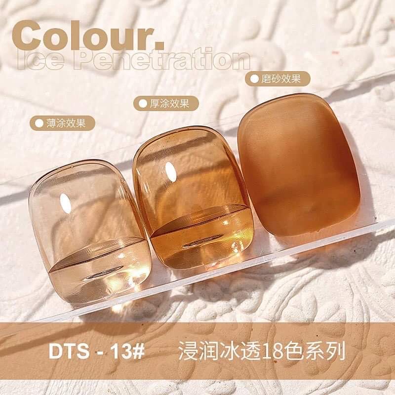 Sơn gel thạch As mã DTS set 18 chai dung tích 15ml