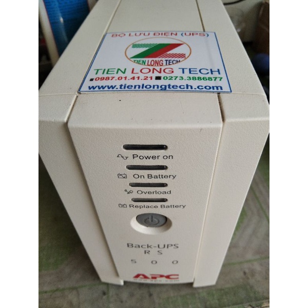 BỘ LƯU ĐIỆN UPS 12V KHÔNG NGẮT APC500 BK500EI