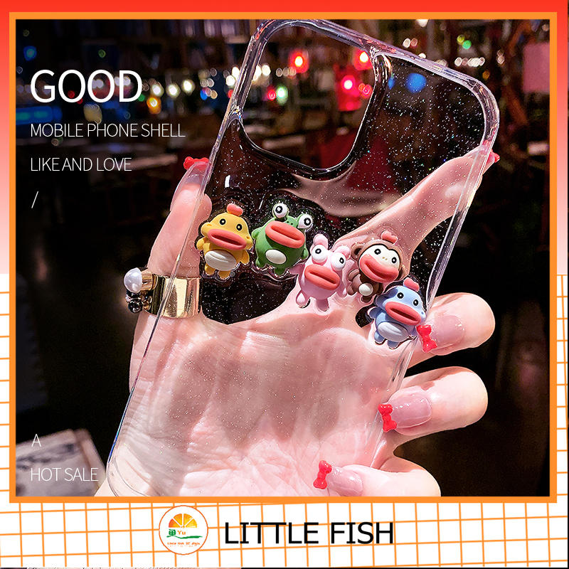 Sausage mouth net red for iPhone 12 Pro Max Soft Shell Anti-Fall 12mini IPhone 11 Pro Max 7Plus 8plus xs xsmax 6s Plus i7 i8, Vỏ iPhone