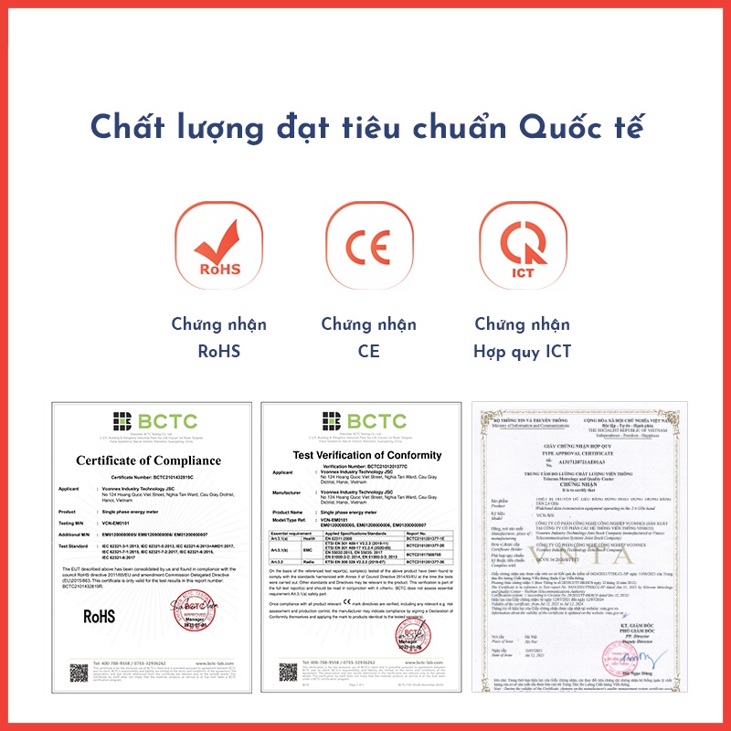 Công Tắc Bình Nóng Lạnh Thông Minh Vconnex, Kết Nối Wifi, Tích Hợp Cảm Biến Chống Dò Điện, Hẹn Giờ Đun, Công Suất 2500W