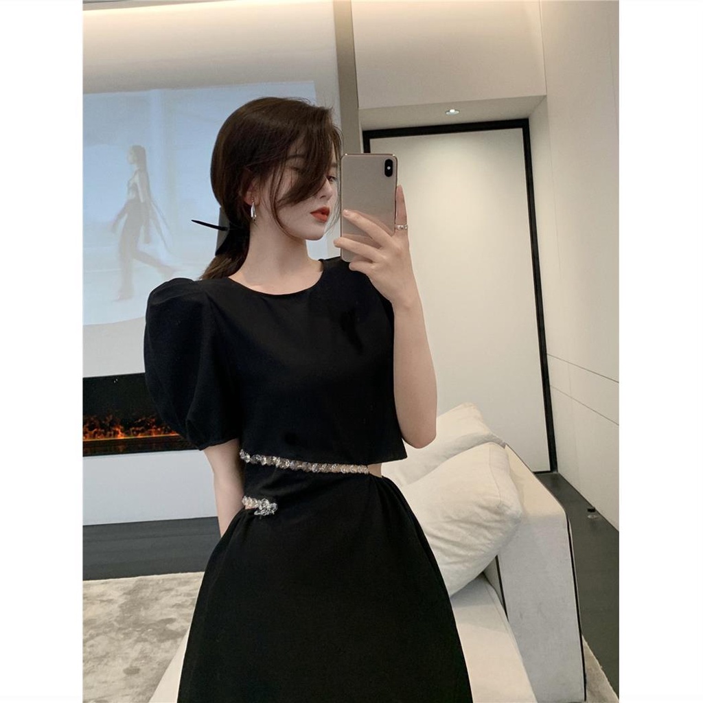 Đầm Dài Màu Đen Chất Lượng Cao Thời Trang Mùa Hè Cho Nữ 2021 | BigBuy360 - bigbuy360.vn