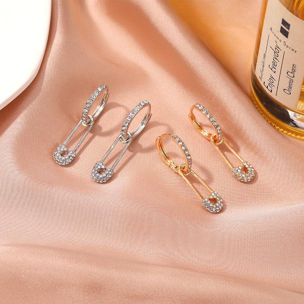 Khuyên Tai Thiết Kế Đơn Giản Ngọt Ngào Cho Nữ|Đôi Khuyên Tai HìNh VòNg TròN Mini ThờI Trang Cho Nữ