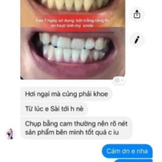 Trắng răng than hoạt tính My Smile