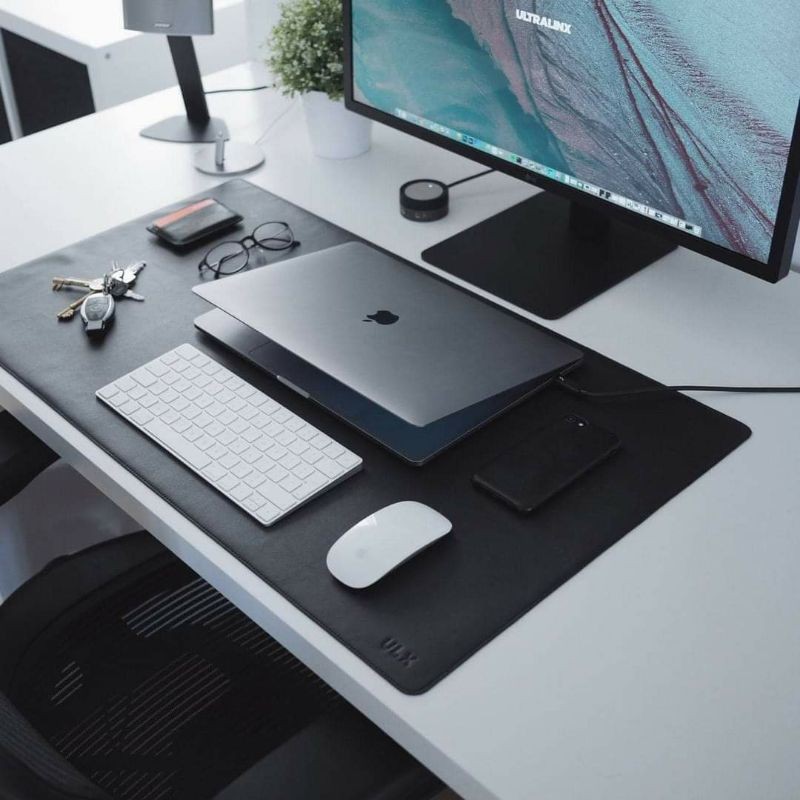 Deskpad - Lót chuột mouse pad tấm lót bàn chất liệu bằng da - Nhiều màu - Nhiều kích thước - AUG Camera &amp; Decor Hà Nội