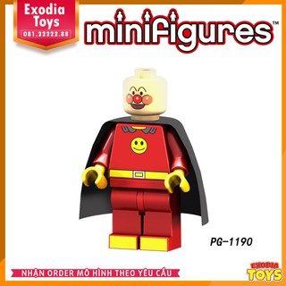 Xếp hình Migfigure Siêu anh hùng Bánh Mì Đậu Đỏ Anpanman - Đồ Chơi Lắp Ghép Sáng Tạo - POGO 1190