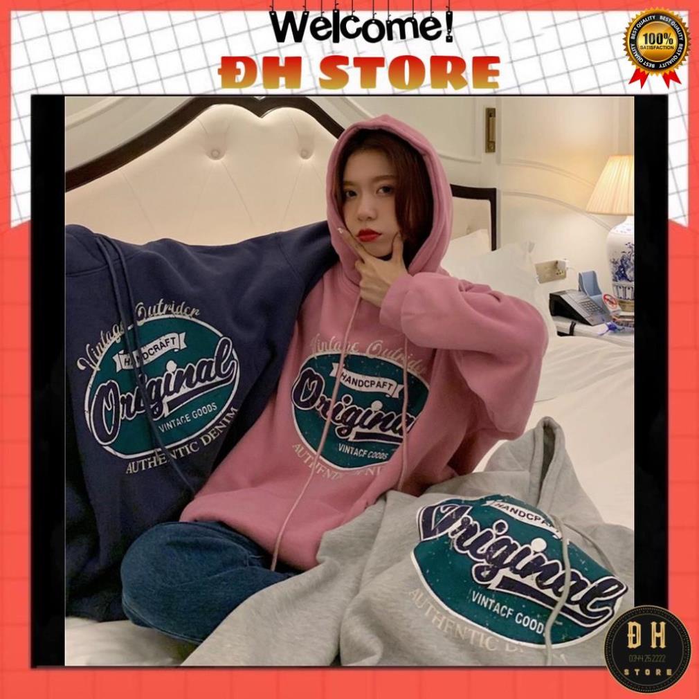 (Mẫu Mới 2021) Áo Hoodie Original Có Mũ Nam Nữ Chất Nỉ Bông Dày Dặn Form Rộng Unisex- Áo Nỉ Nam Nữ Ulzzang . | BigBuy360 - bigbuy360.vn