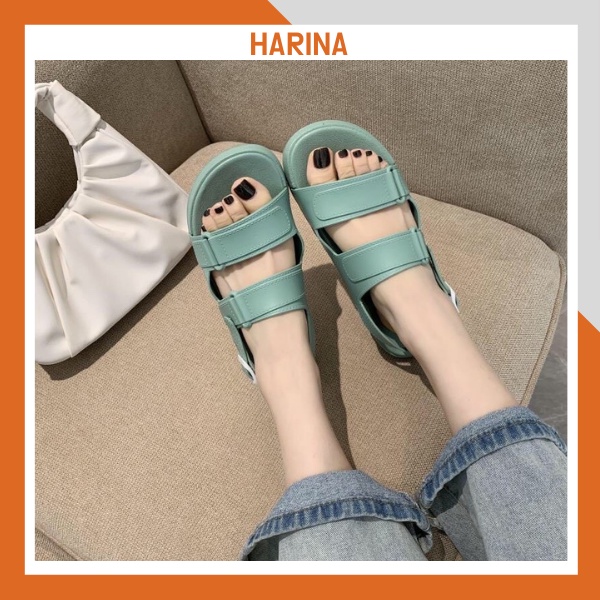 Sandal nữ đi học đế cao 3 phân ulzzang đẹp HAVAVA SD001