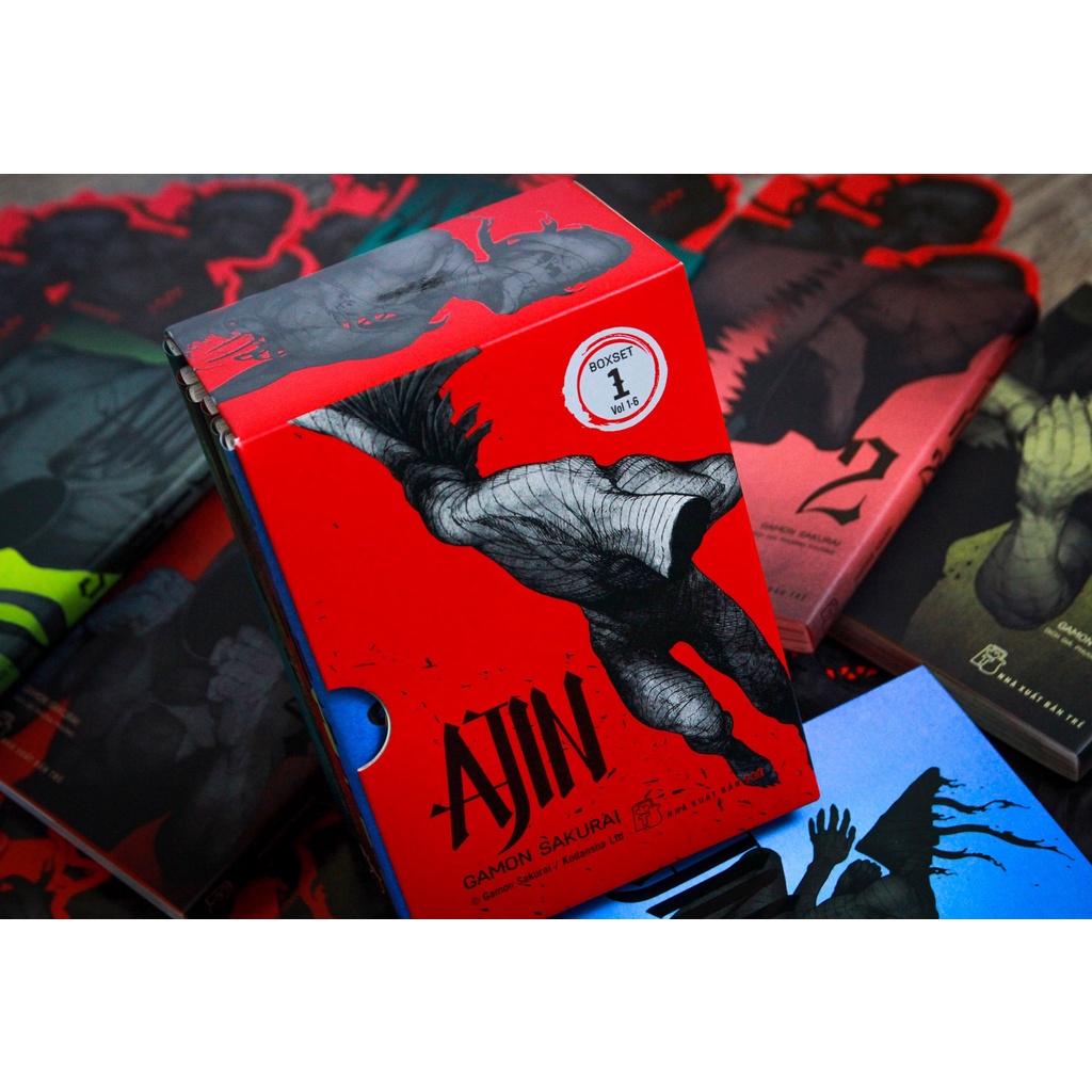 Truyện tranh - Ajin - BoxSet - Tặng Kèm Bookmark 3D