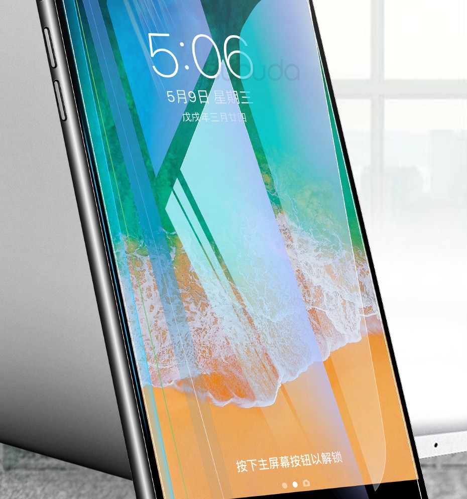 Kính cường lực bảo vệ toàn màn hình thích hợp cho iPhone X XS Max XR 12 7 8 6 6s Plus 5 5S SE 11 Pro