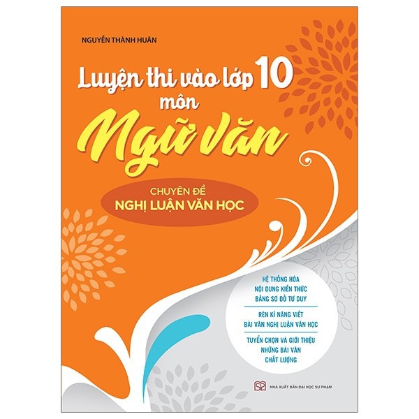 Sách - Luyện Thi Vào Lớp  10 Môn Ngữ Văn Chuyên Đề Nghị Luận Văn Học