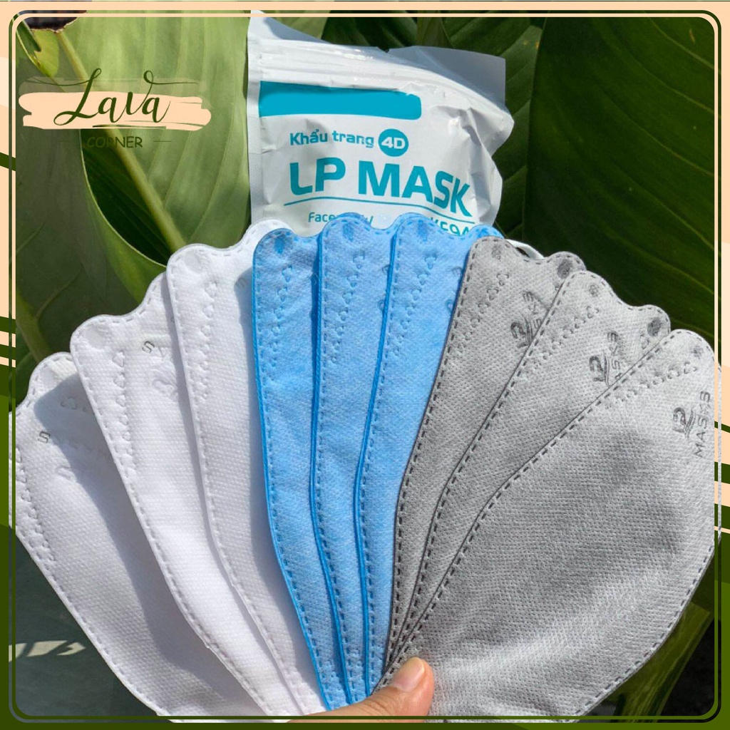 COMBO 50 Chiếc Khẩu Trang 3-4 Lớp KF94 Mask Chống Bụi Mịn Và Kháng Khuẩn Hàng Cao Cấp