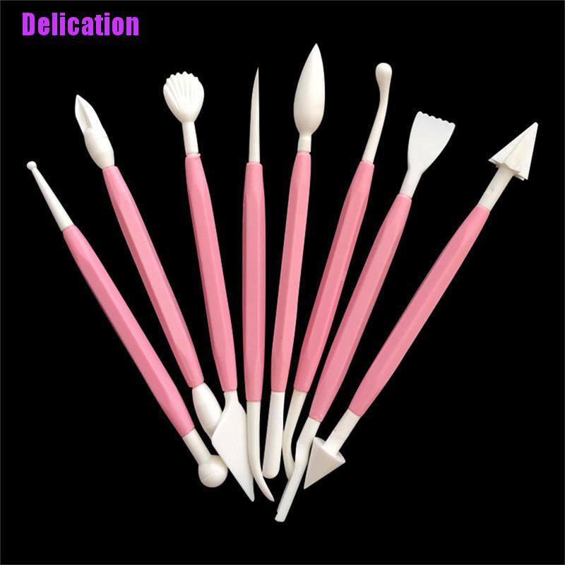 Set 8 dụng cụ tạo hình đất sét nhiều kiểu dáng cho bé