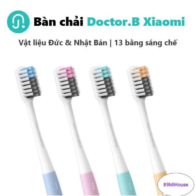 [CHÍNH HÃNG] Bàn Chải Đánh Răng Xiaomi Doctor.B - Bàn Chải Đánh Răng DOCTOR.B XIAOMI