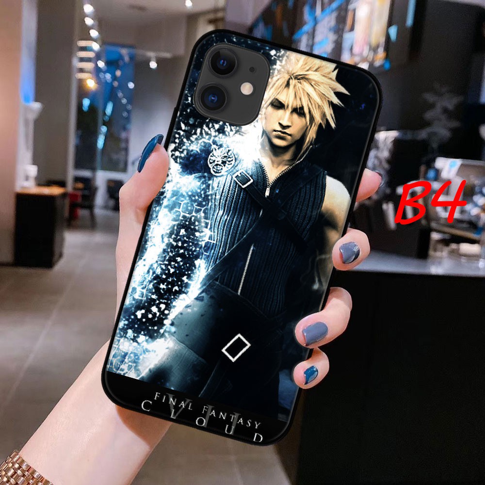 Ốp điện thoại in hình Final Fantasy VII FF7 cho iPhone 11 Pro Max XS MAX XR X 8 7 6s 6 Plus SE 2020