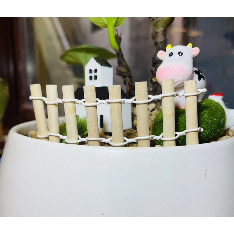 Phụ kiện hàng rào tre - Màu ngẫu nhiên