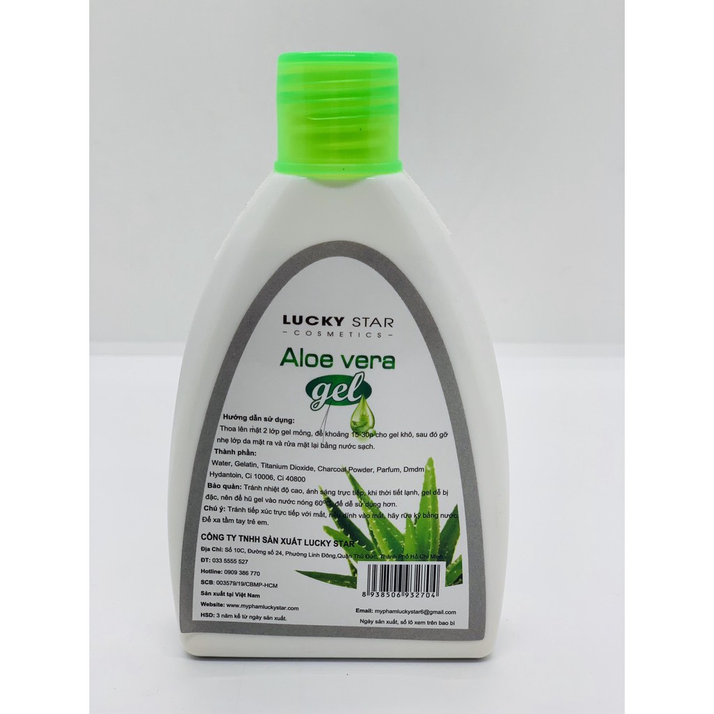 Gel Lột Mụn Nha đam Aloe Vera Lucky Star 200ML