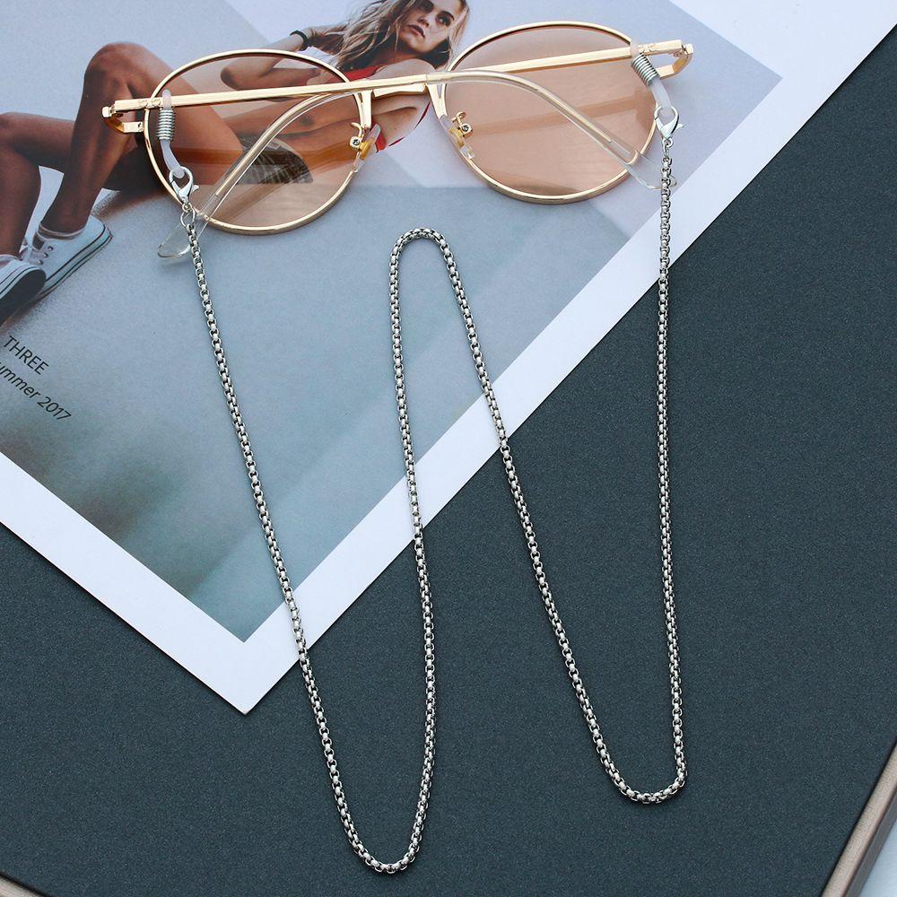 ESPO Dây Đeo Mắt Kính Bằng Kim Loại Chống Trượt Màu Vàng Đồng