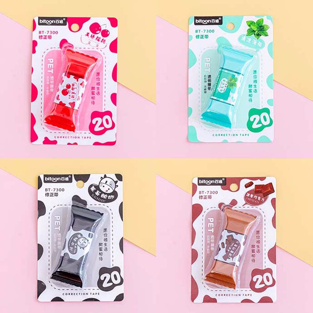 Bút Xóa Kéo Tạo Hình Viên Kẹo Dễ Thương