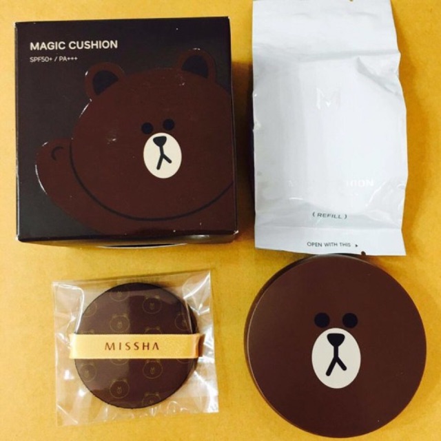 Cushion Missha gấu