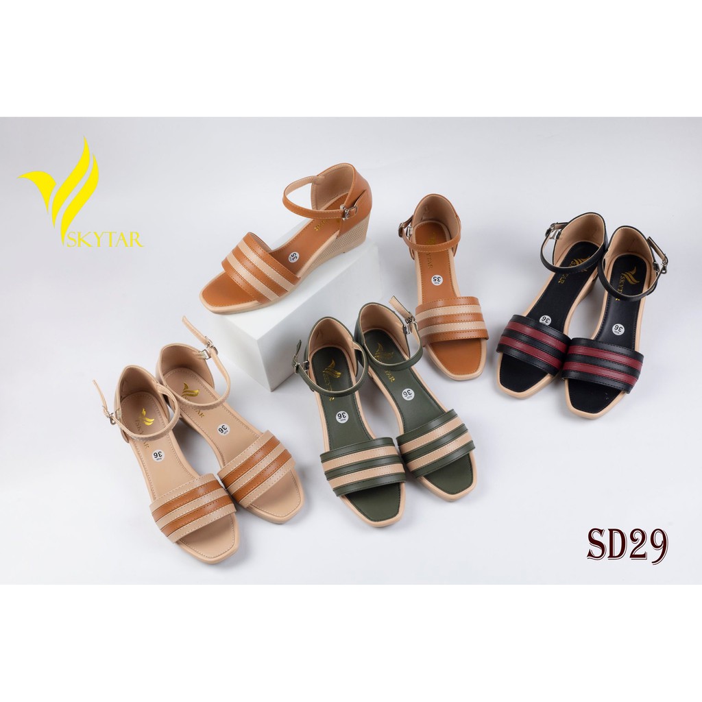 Skytar-giày sandal đế xuồng 5cm SD29