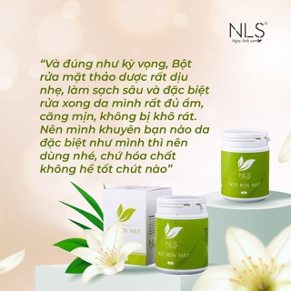 Bột rữa mặt Ngọc Linh Sâm