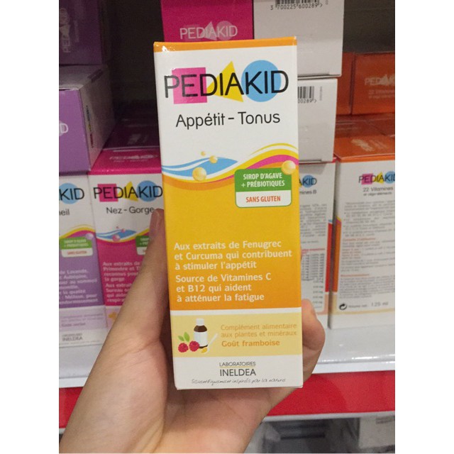 Vitamin pediakid tăng đề kháng, pediakid ăn ngon, 22 vitamin, táo bón, sắt pediakid, pediakid d3 cho bé