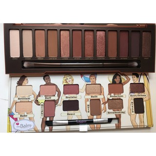Bảng phấn mắt The Balm Nude Beach