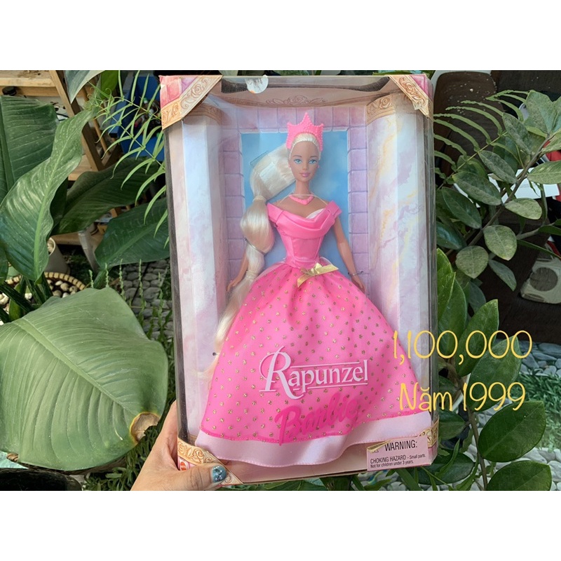 Búp Bê Barbie công chúa Tóc Mây