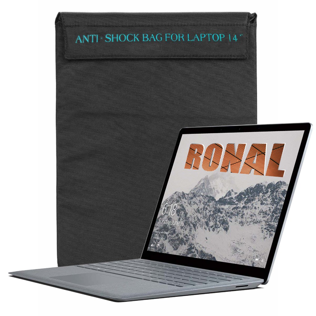 Túi chống sốc Laptop Ronal 14 inch - giao màu sắc in ngẫu nhiên | BigBuy360 - bigbuy360.vn