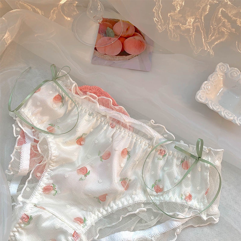 Quần Lót Nữ Phối Ren Lưới Thoáng Khí