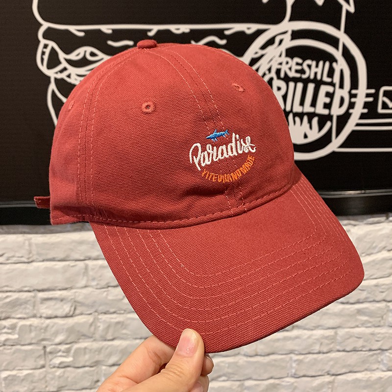 Mũ Lưỡi Trai Mềm Thêu Chữ Phong Cách Hàn Quốc Cho Nữ