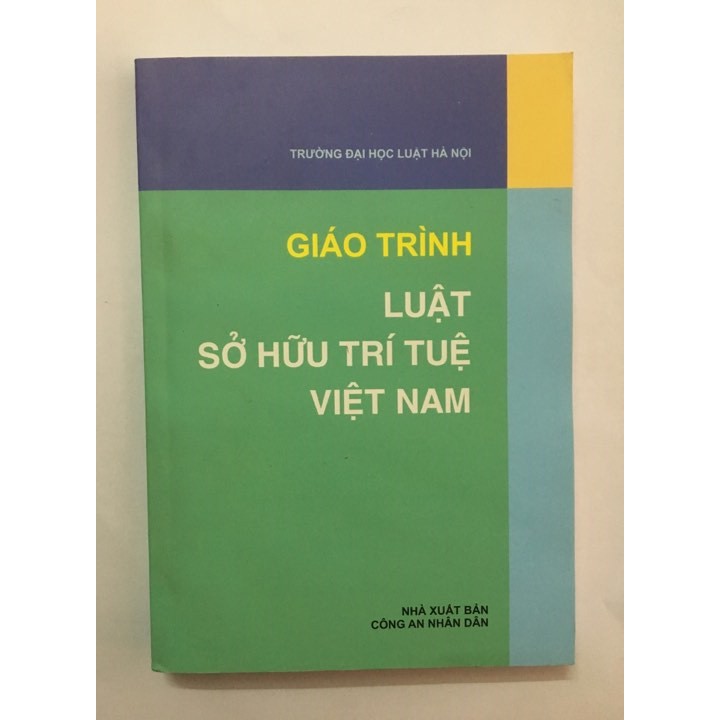 Sách - Giáo trình luật sở hữu trí tuệ Việt Nam