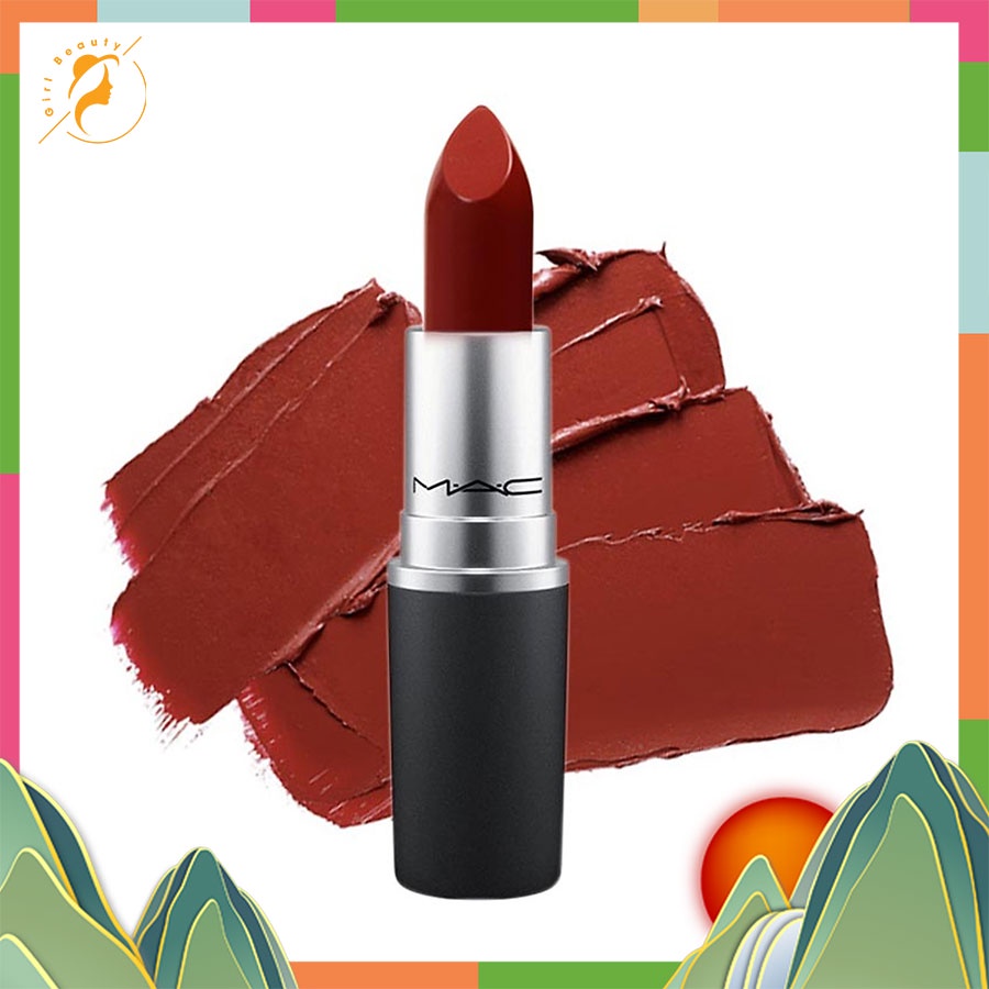 [SIÊU RẺ] Son Mac 646 Marrakesh Màu Son Đỏ Nâu Trầm Ấm